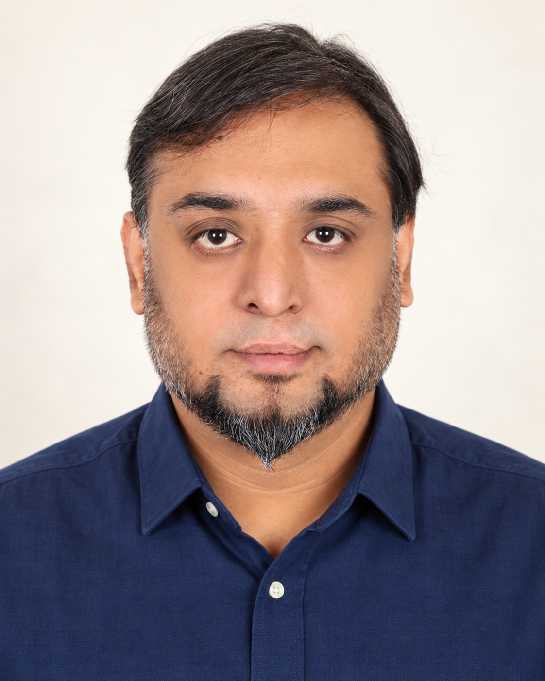 Professional portrait of Hossain Ahmed Saiman